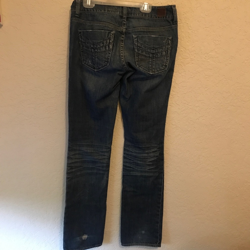 American Eagle Distressed Straight Jeans - Picture 2 of 5